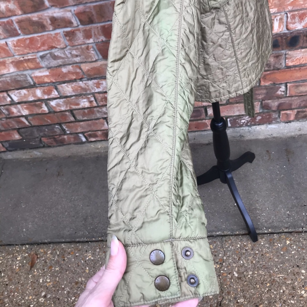 Sage green Barbour jacket - Picture 7 of 7